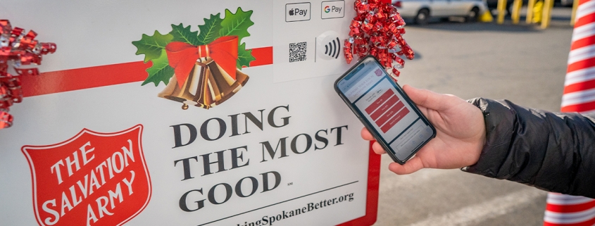 salvation army kettle pay nfc