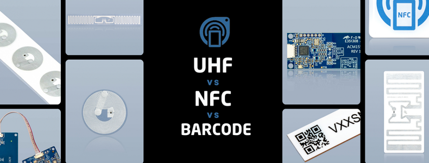 UHF RFID vs NFC vs Barcodes which is right for you