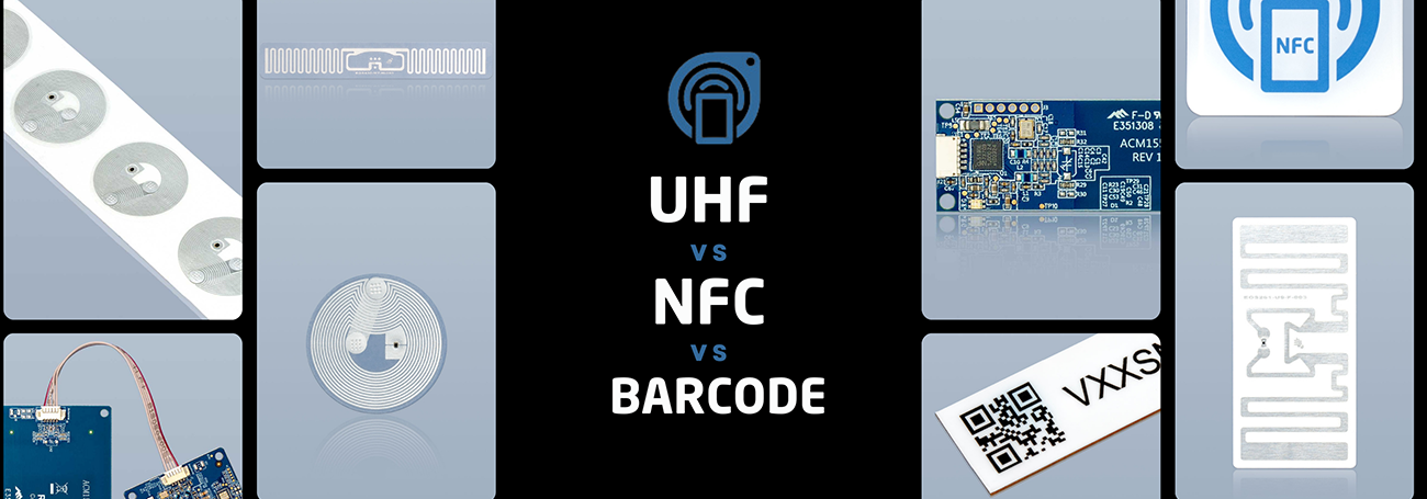 UHF RFID vs NFC vs Barcodes which is right for you